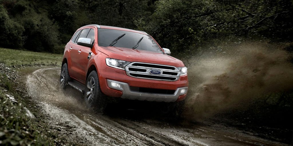 The Ford Everest. The Ford Everest.